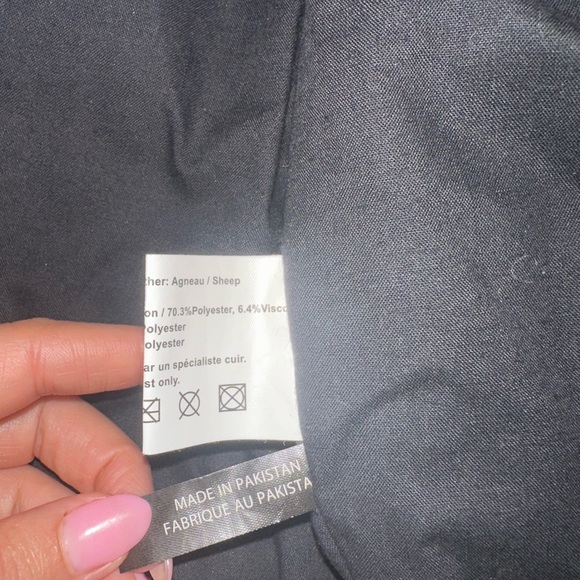 Each other real leather  Jacket - Picture 10 of 10